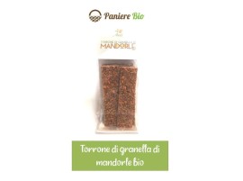 Torrone di granella di mandorla bio
