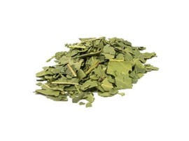 Alloro biologico essiccato sbriciolato