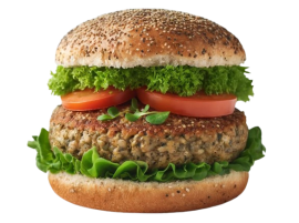 VegBurger con Canapa e Semi Misti Bio