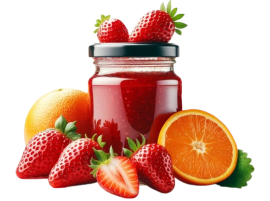 Confettura Extra di Arance e Fragole bio