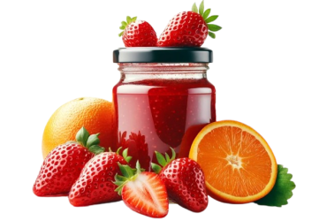 Confettura Extra di Arance e Fragole bio