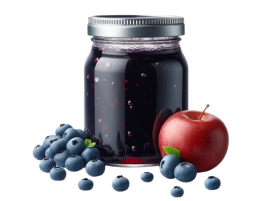 Composta di Mirtilli e Mela Bio