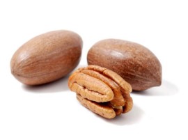 Noci di Pecan con guscio biologiche