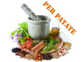 Erbe aromatiche per condimento Patate biologiche