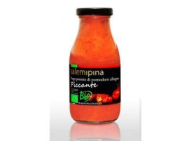 Salsa pronta da Pomodoro Ciliegino piccante biologico